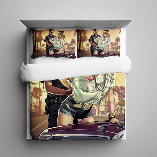 Grand Theft Auto GTA Bedding Set