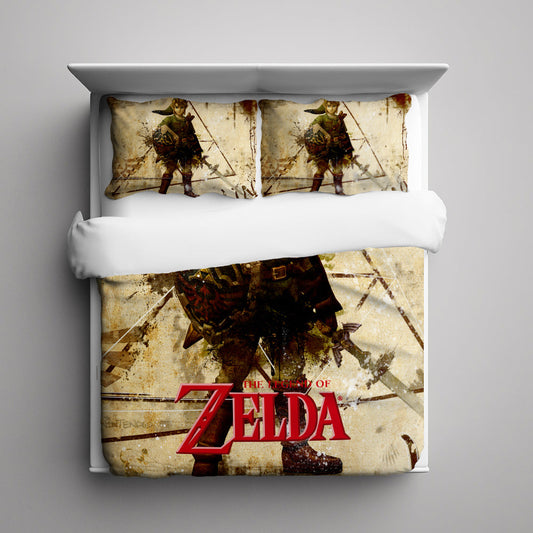 Link Legend of Zelda Bedding Set