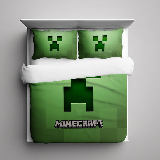 Minecraft Creeper Bedding Set