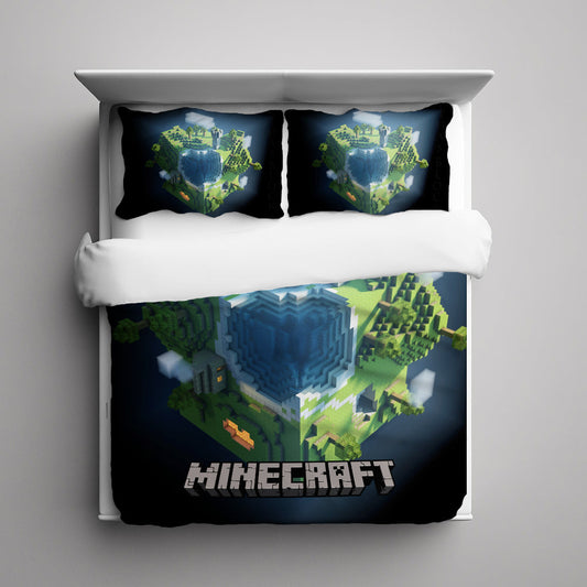 Minecraft World Bedding Set